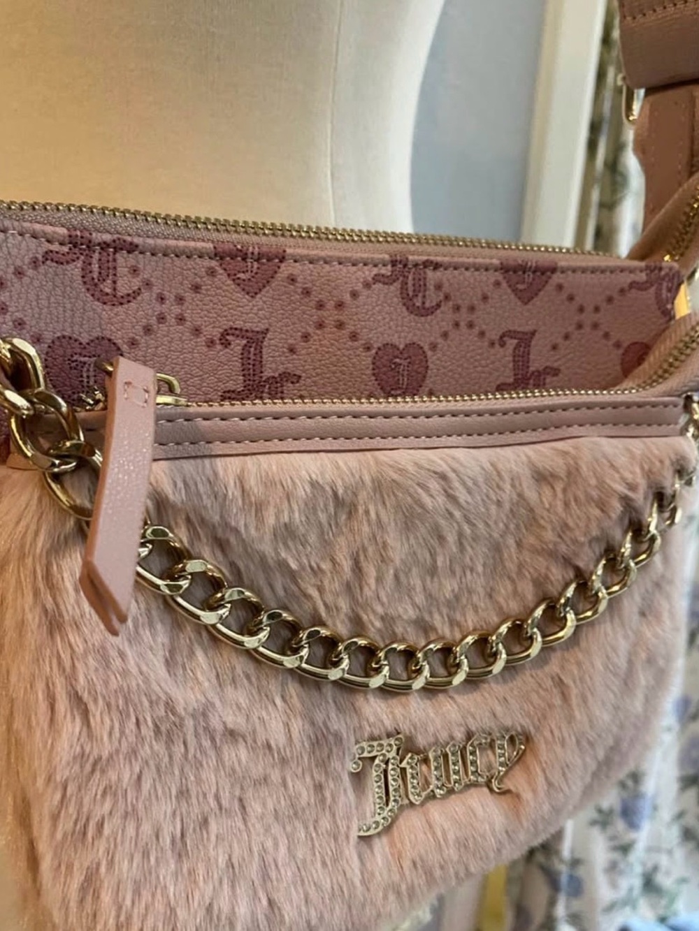 Juicy Couture Double Trouble Crossbody Bag